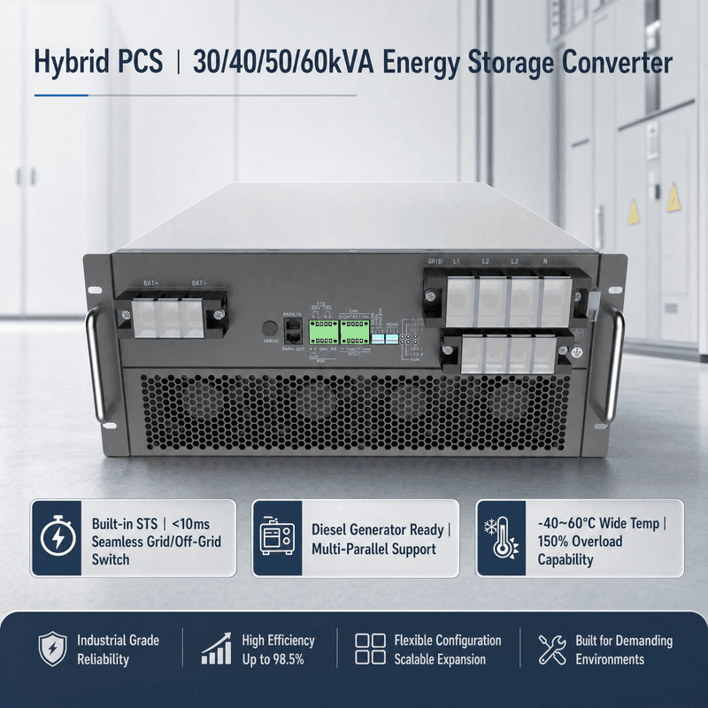 محول PCS شبكة مصغرة HCPS 100~125 كيلوواط - 1